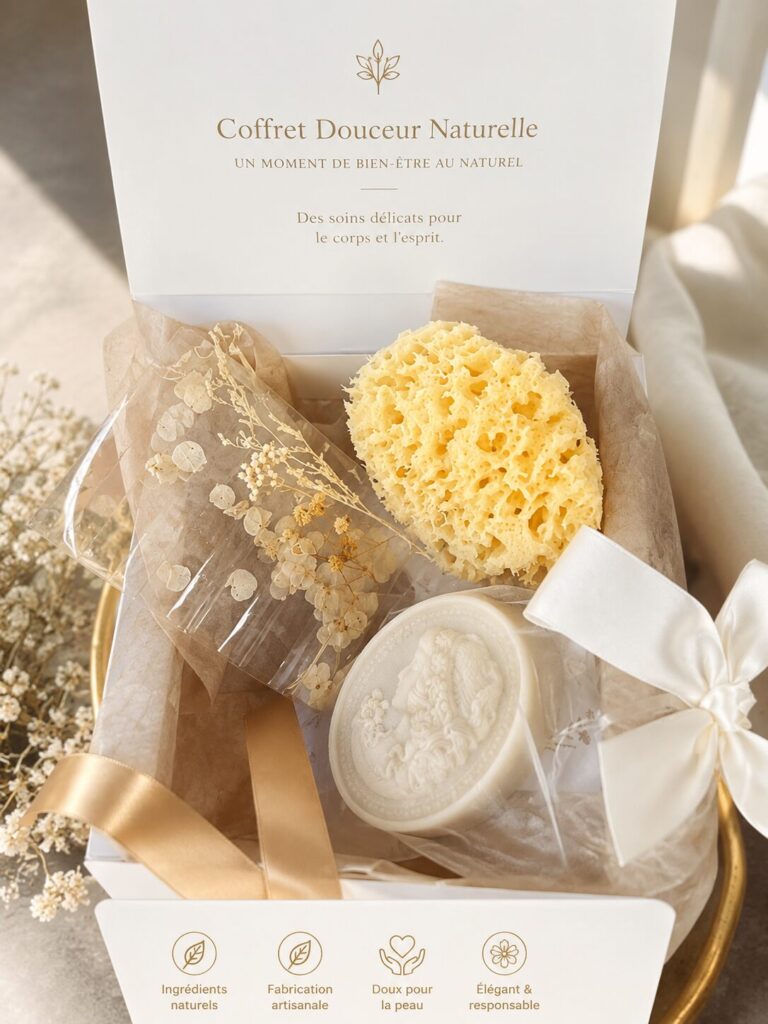 Coffret cadeau artisanal naturel