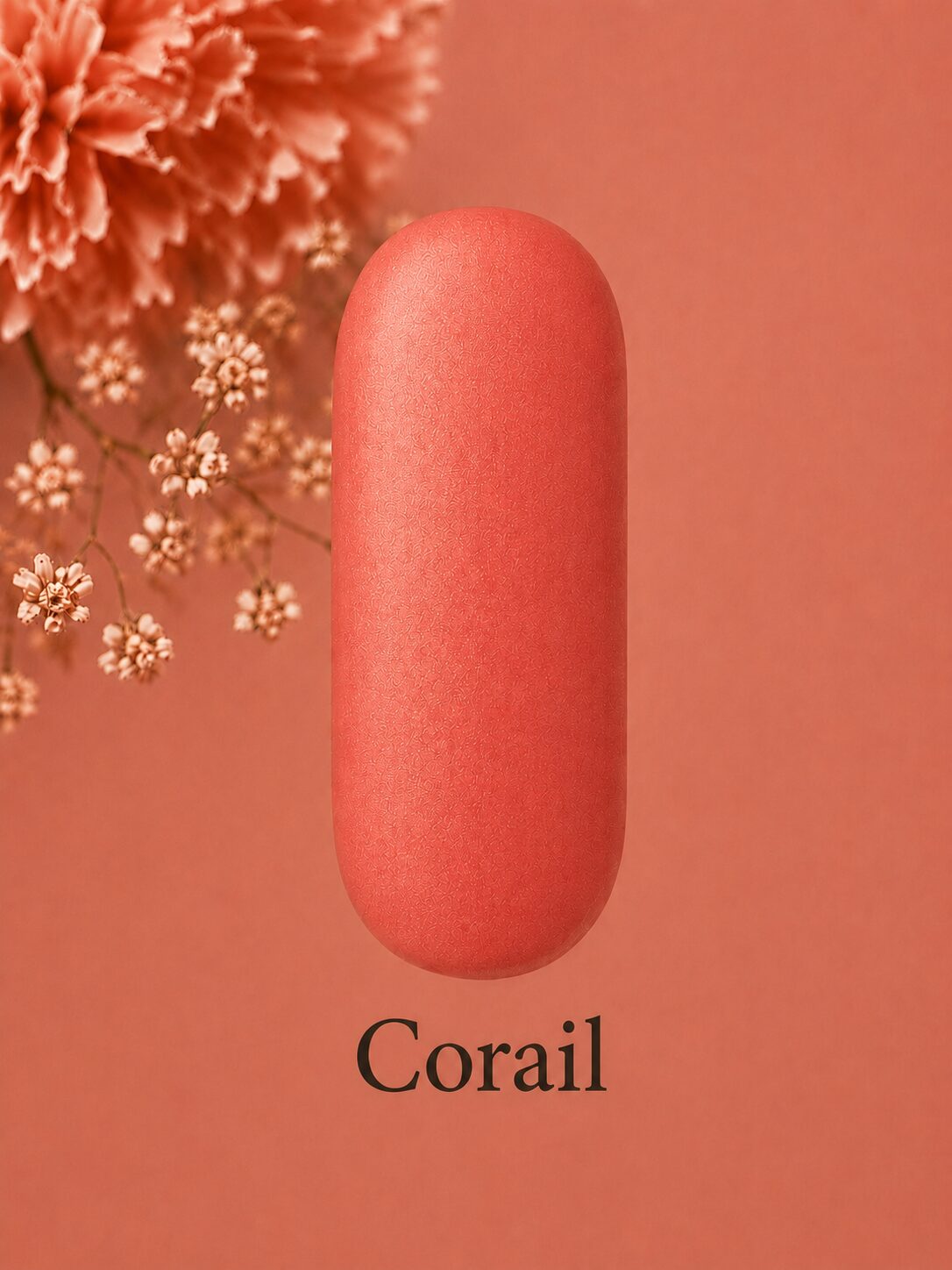 Baume à lèvres naturel Corail