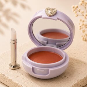 Baume satiné en pot - Noisette - Soin à lèvres teinté