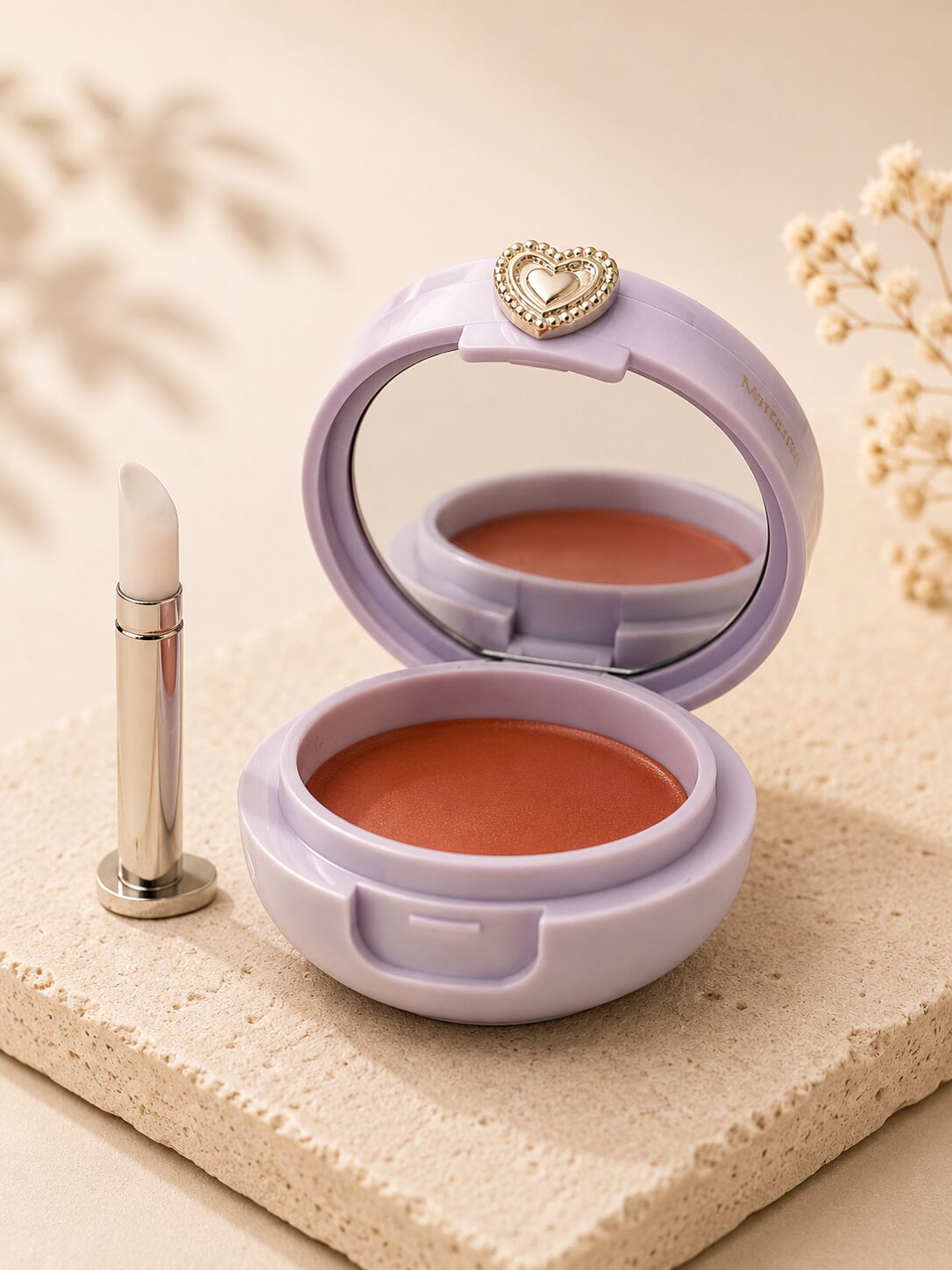 Baume satiné en pot - Noisette - Soin à lèvres teinté