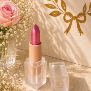 Baume satiné en stick - Rose Tendre - Soin à lèvres teinté