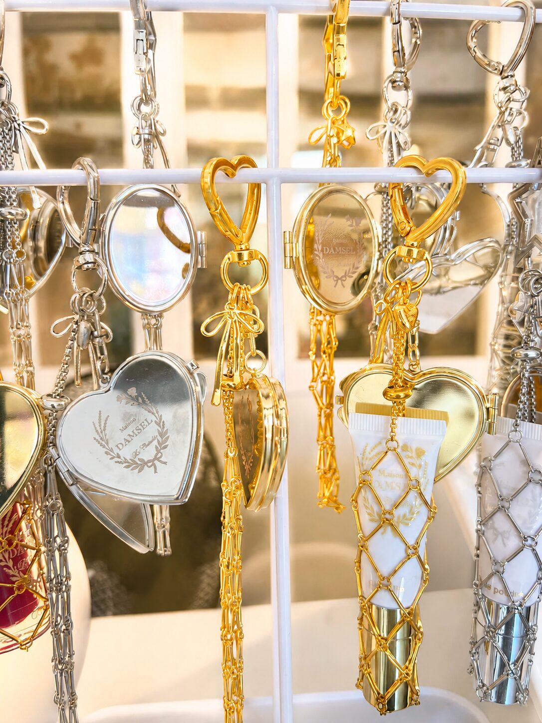 Bijoux de sacs porte rouge à lèvres
